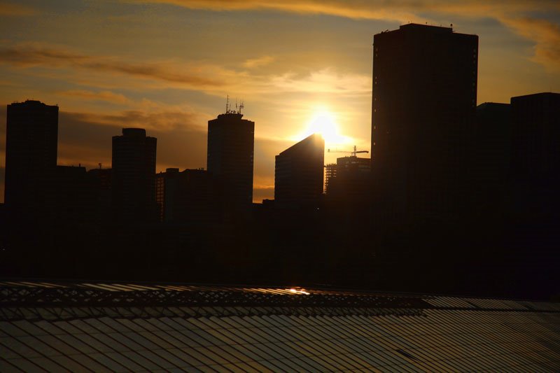 Edmonton bronzed sunset by voluum