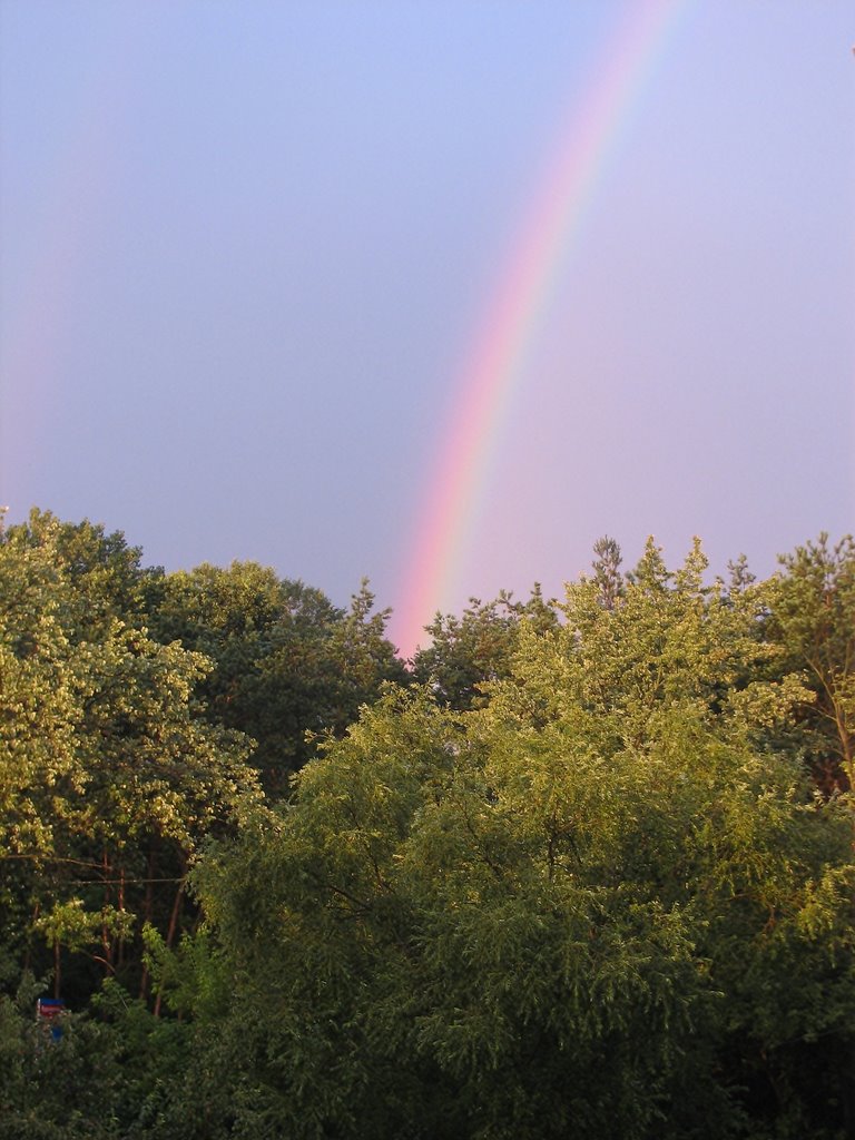 Tęcza - RainbowTęcza nad Lazurową (Rainbow on the Lazurowa street) by Michał Widełka