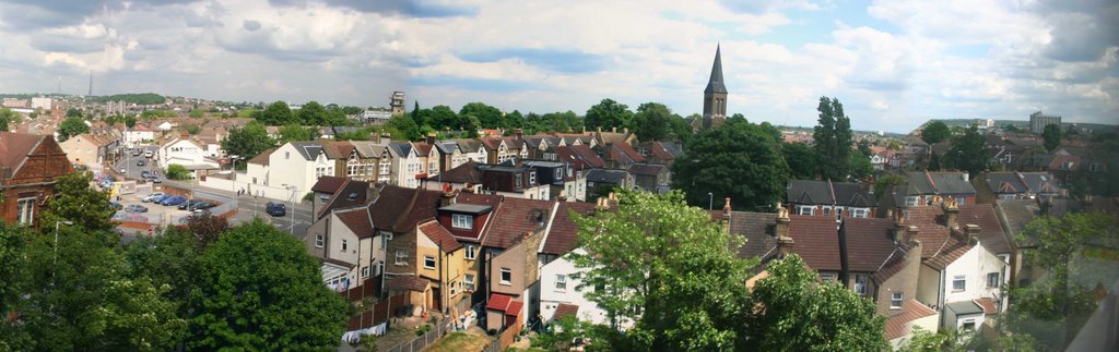 Panoramic Picture, Thornton Heath, Croydon, Surrey, United Kingdom by Mohammad Aslam Javed Bhatti by Aslam Javed