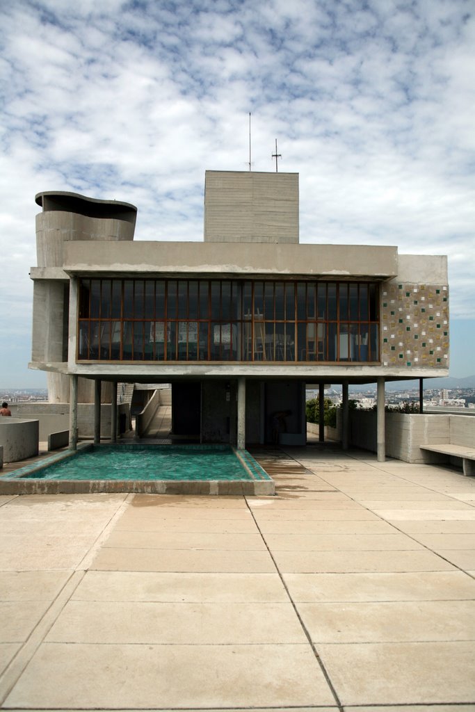 Cité Radieuse, Marseille, Bouches-du-Rhône, Provence-Alpes-Côte d'Azur, France by Hans Sterkendries