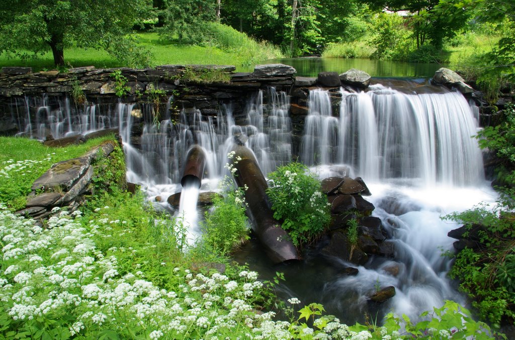 Old Mill dam by Gillies