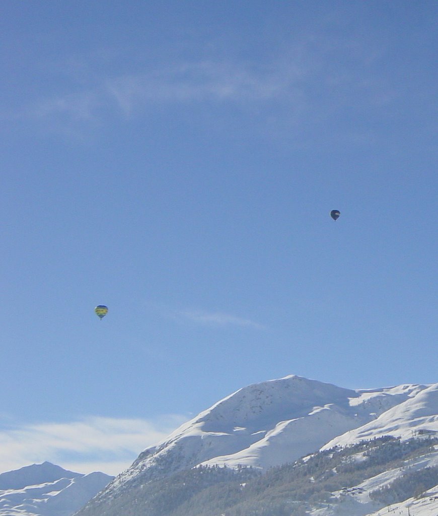 Hot air balloons over Livigno by HdK