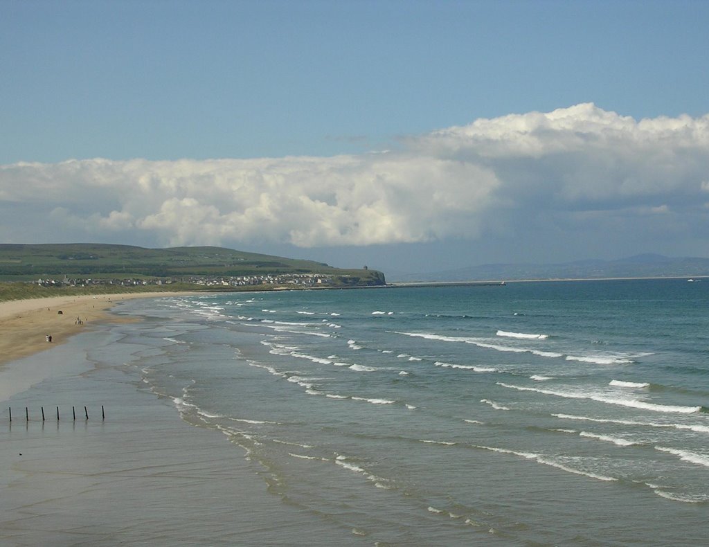 Portstewart Strand road west by AGUESSE Fabrice