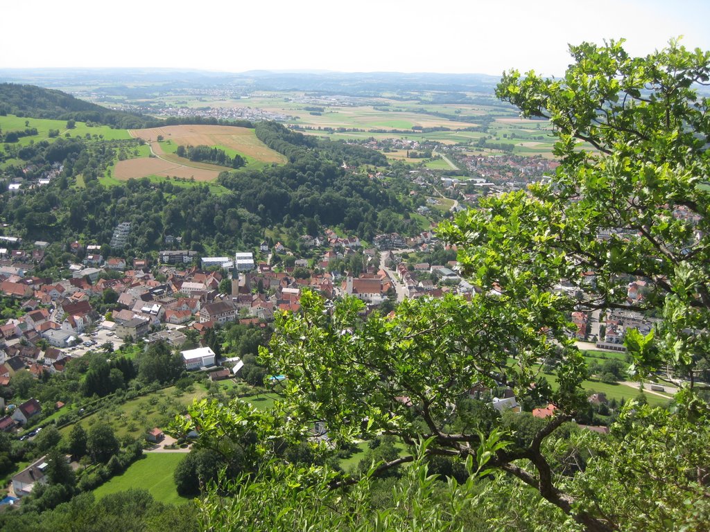 Blick vom Rosenstein auf Heubach by Kockelkörnchen