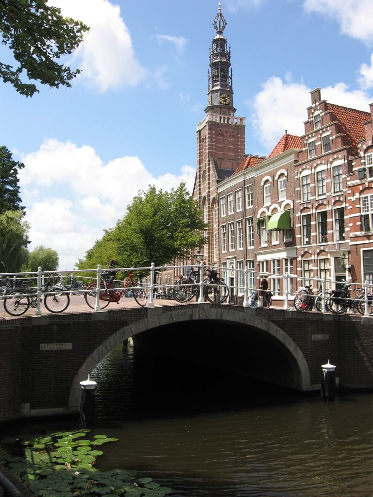 Groenebrug en Lodewijkskerk by michiel1972