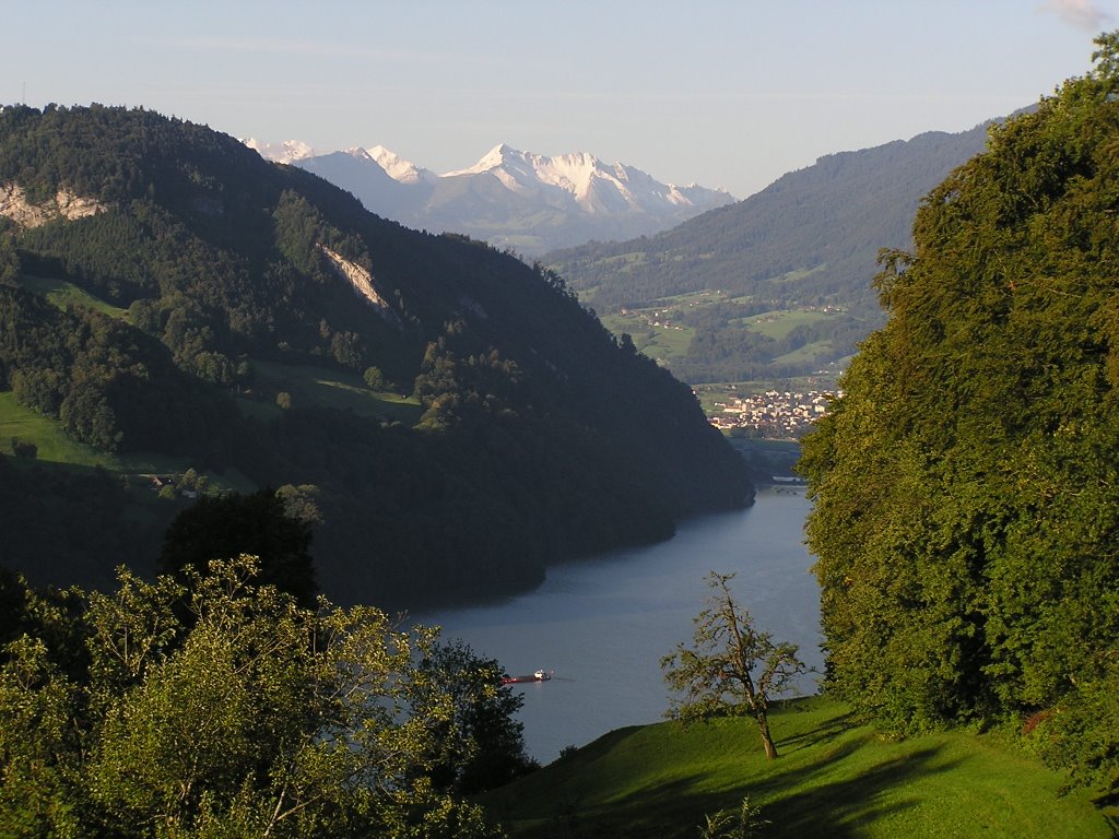 View to Lake of Alpnach by ShanghaiShark