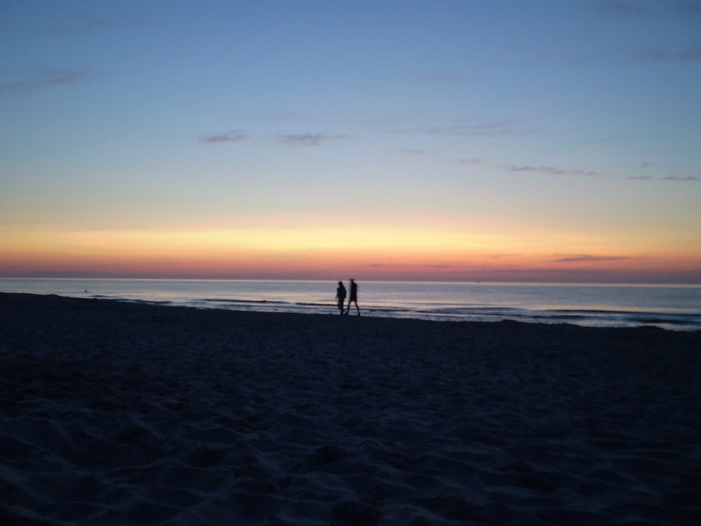 Sonnenuntergang in Karwia 2009 by scheffke