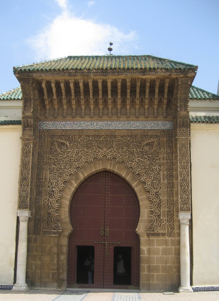 Gate of moulay Ismael tomb by Ayman SAIED