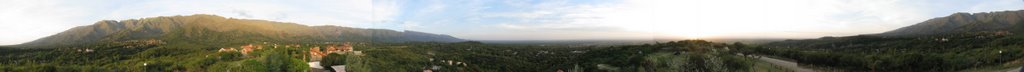 Panoramica de Merlo y Chumamaya desde Parque Los Nogales by inforo