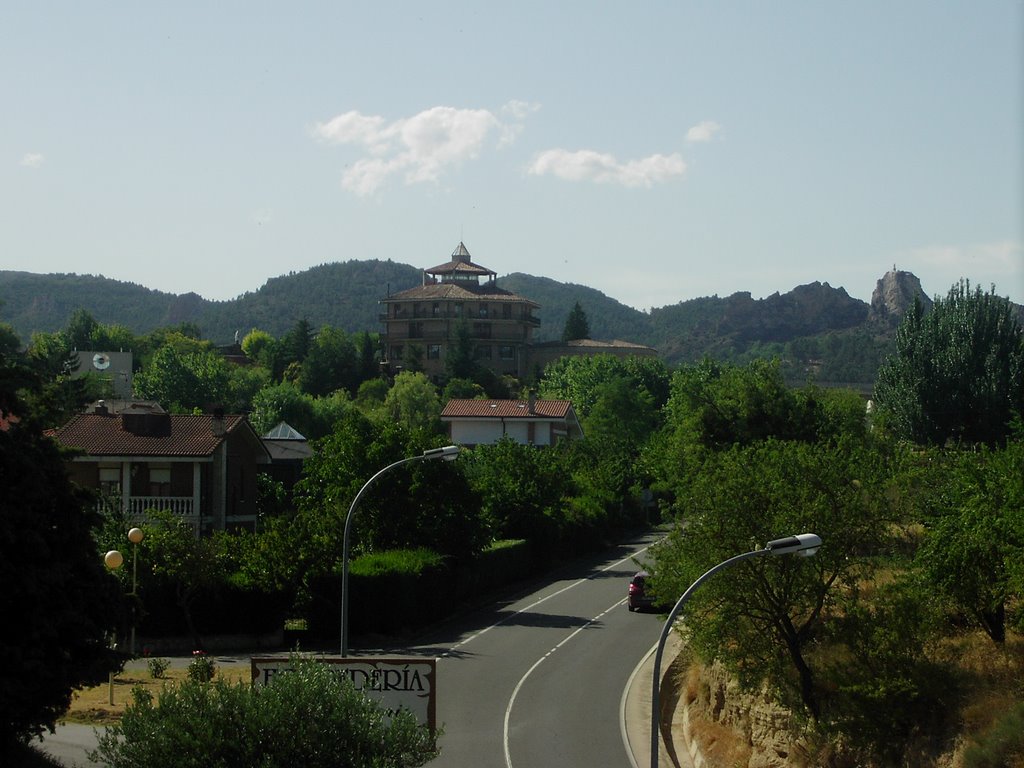 Carretera de salida hacia Haro by rafaur