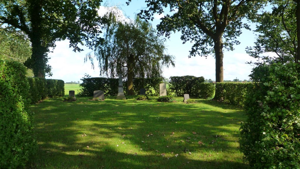 Ehem.jüd.Friedhof in Berne:auf zwei Grabsteinen steht:Gestorben in Theresienstadt,auf einem steht der Namen"Frank" by gerwig kansteiner