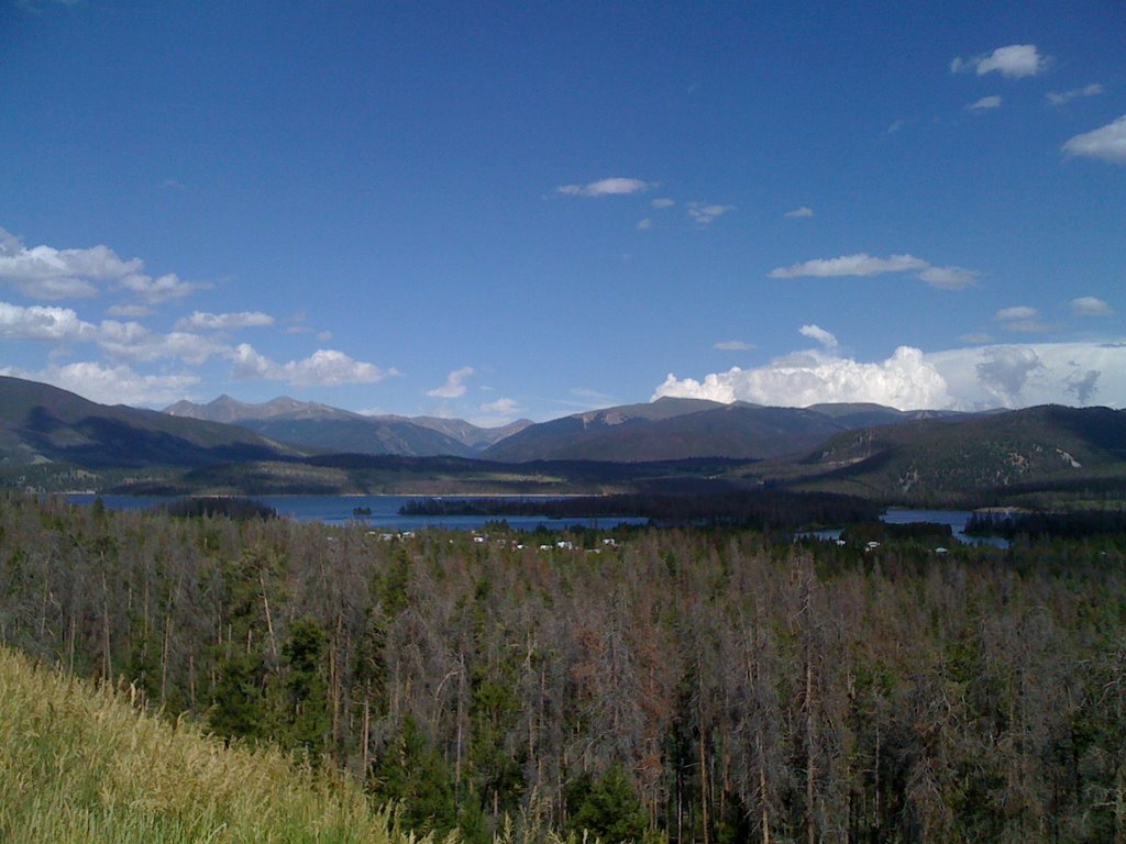 Dillon Reservoir, Summit County, Colorado by Curtis Conkey