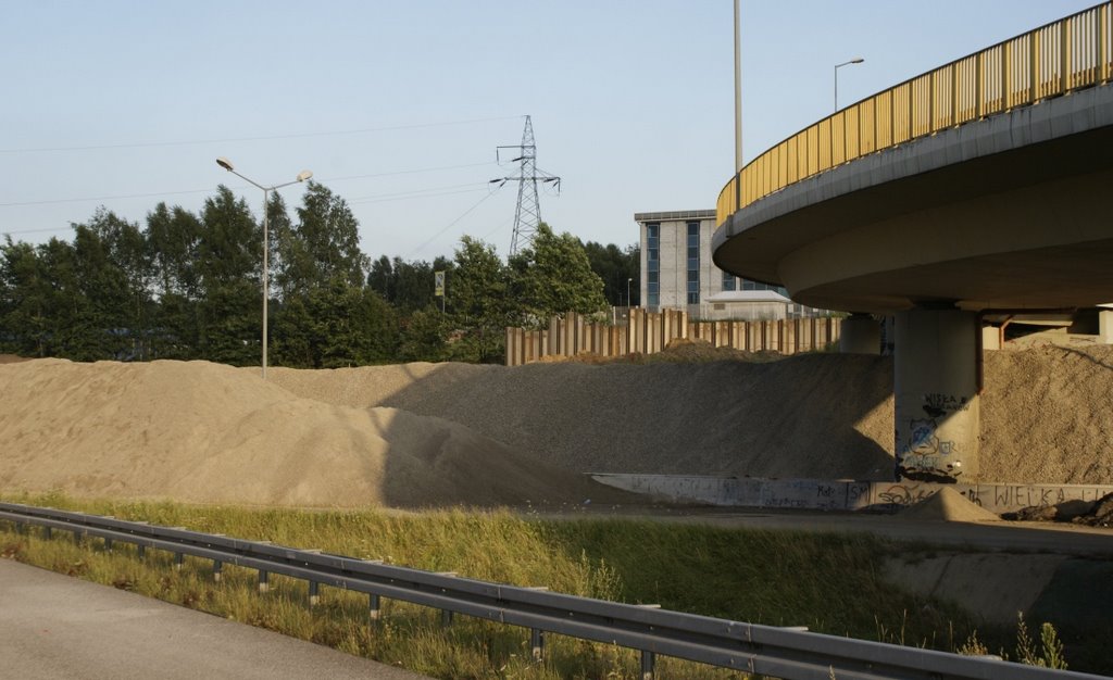 Budowa Autostrady A4. Kraków. by wurkut