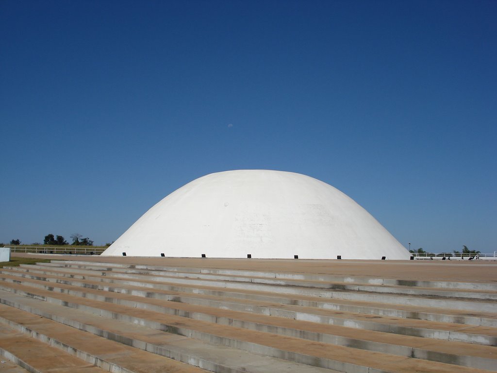 The auditorium of Goiânia's Oscar Niemeyer Cultural Center by RNLatvian - Rudolf