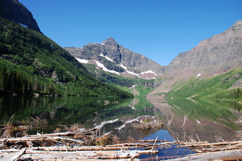 Upper Two Medicine Lake by ceheber