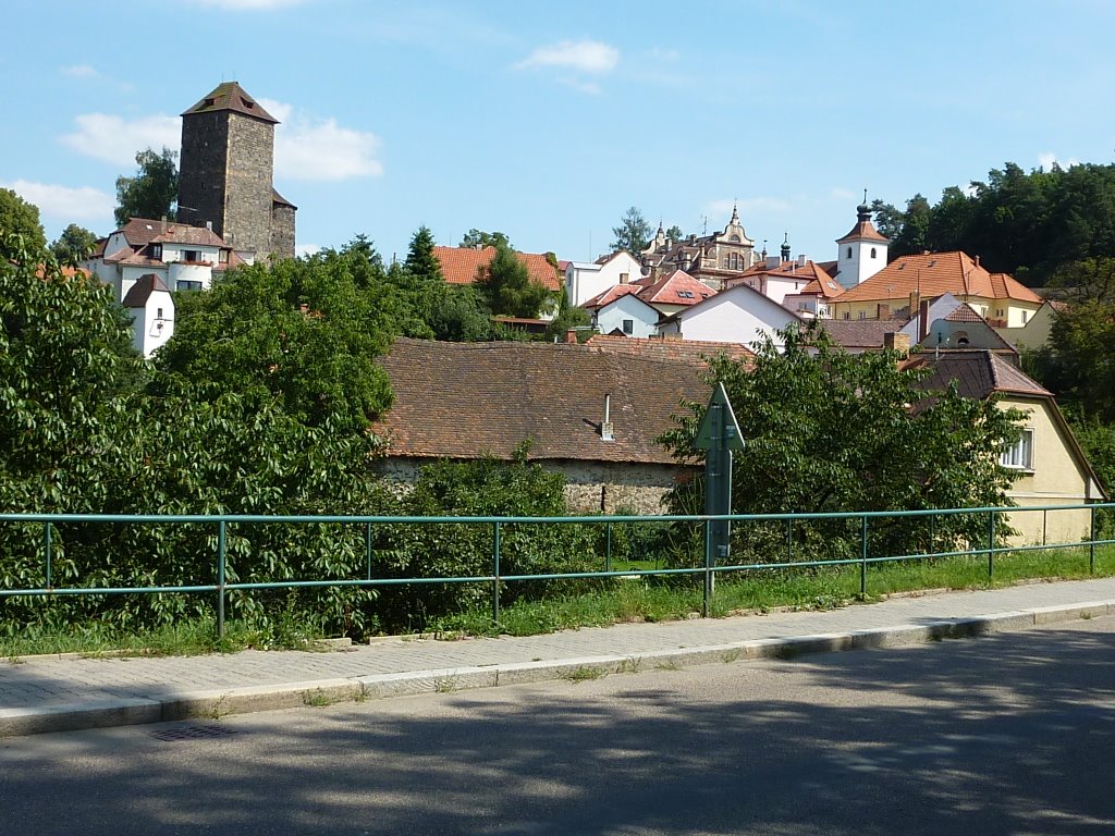 Týnec nad Sázavou románský hrad 12.století by ladys2009