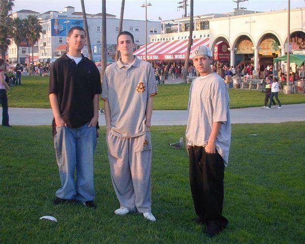 Chris, Me, & David @ Venice Boardwalk by Jake Sells