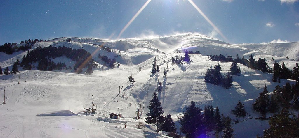 Chabanon, une partie du domaine skiable by Philippe GAMBET