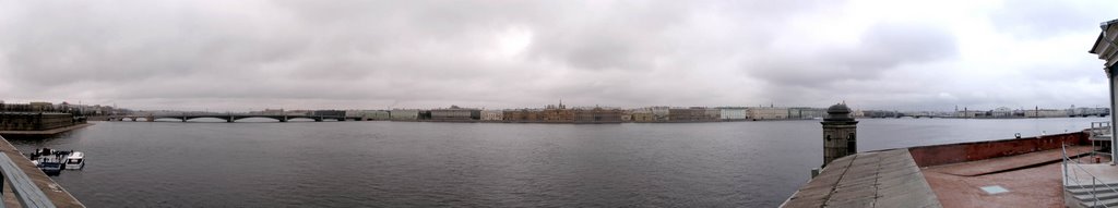 Panorama of Neva by Alex Avsharov