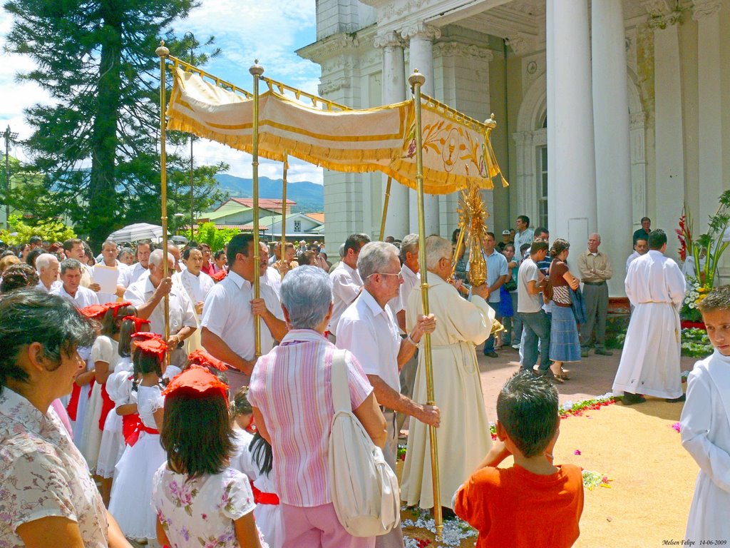 Celebración del Corpus Christi 05, Naranjo, Costa Rica 2009 by Melsen Felipe Corral…