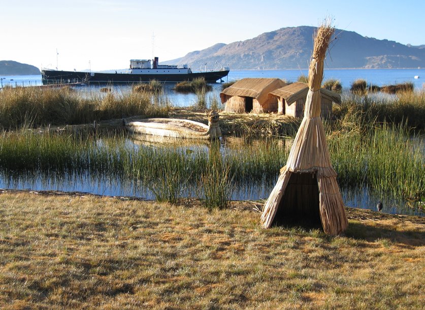 M.S. Yavari on Lake Titicaca, Peru by BarryLockwood