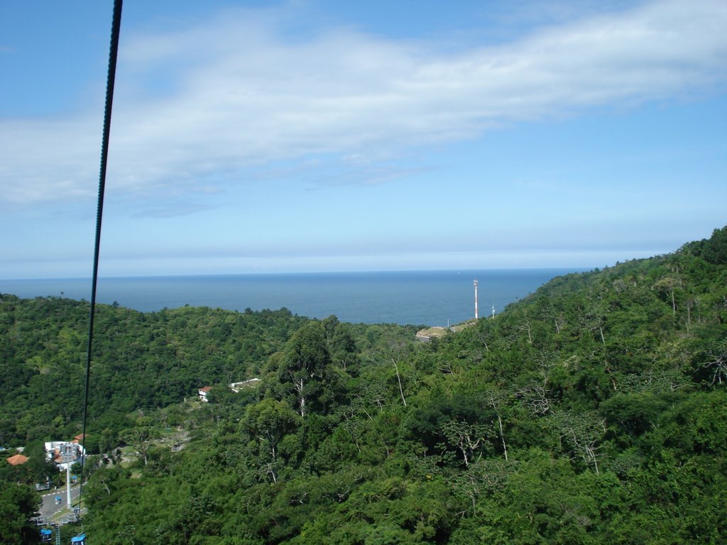 View of Taquara's Beach from Cable Car - © Émerson-V by Émerson-V