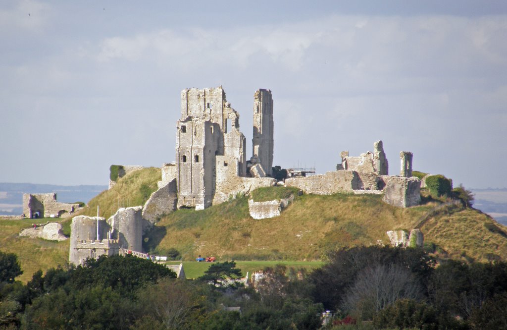 #53 Corfe Castle by Geoff Slack