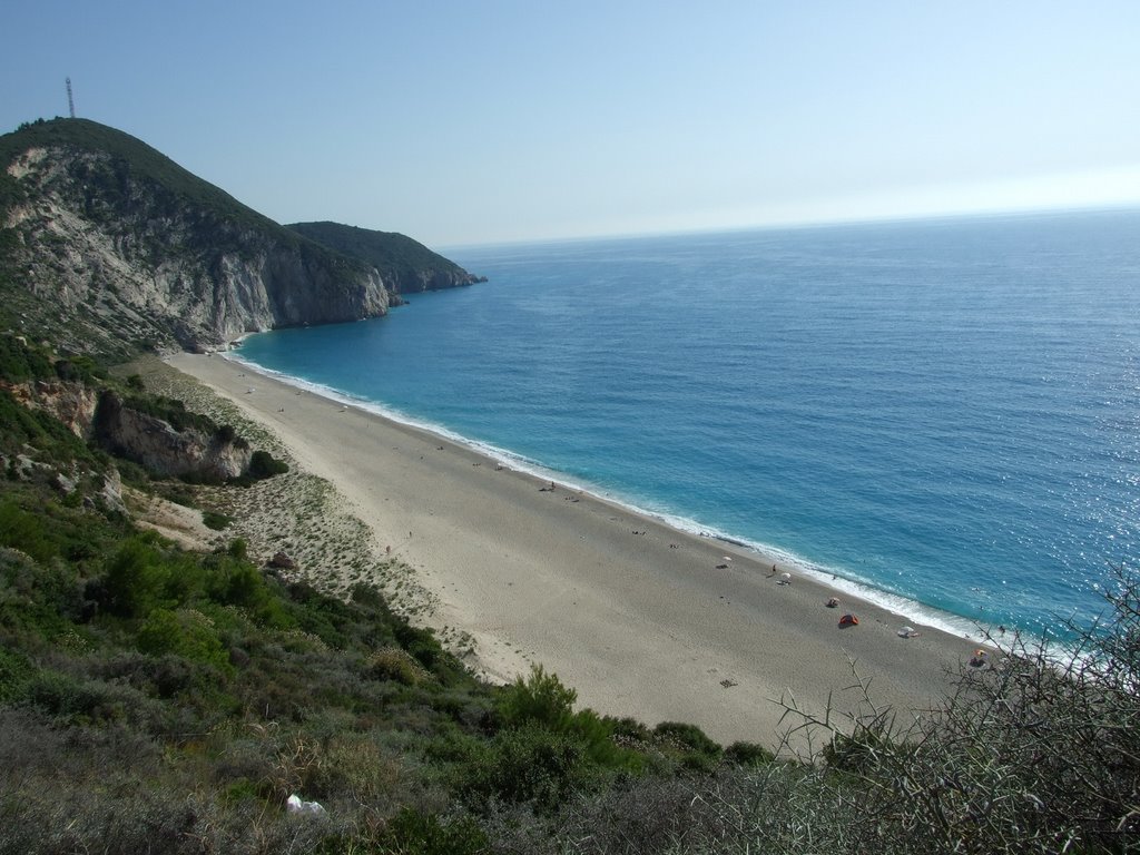 Lefkada - Milos beach by Dule_n