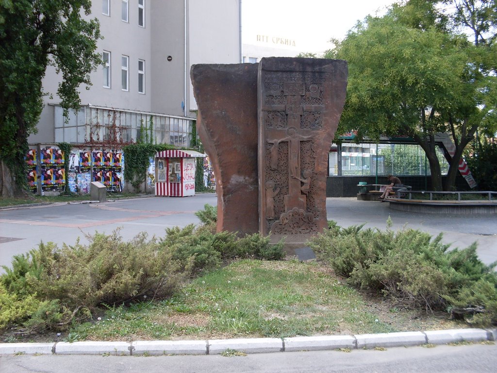 Monument to Armenian people killed in WW1 by iDJORDJE