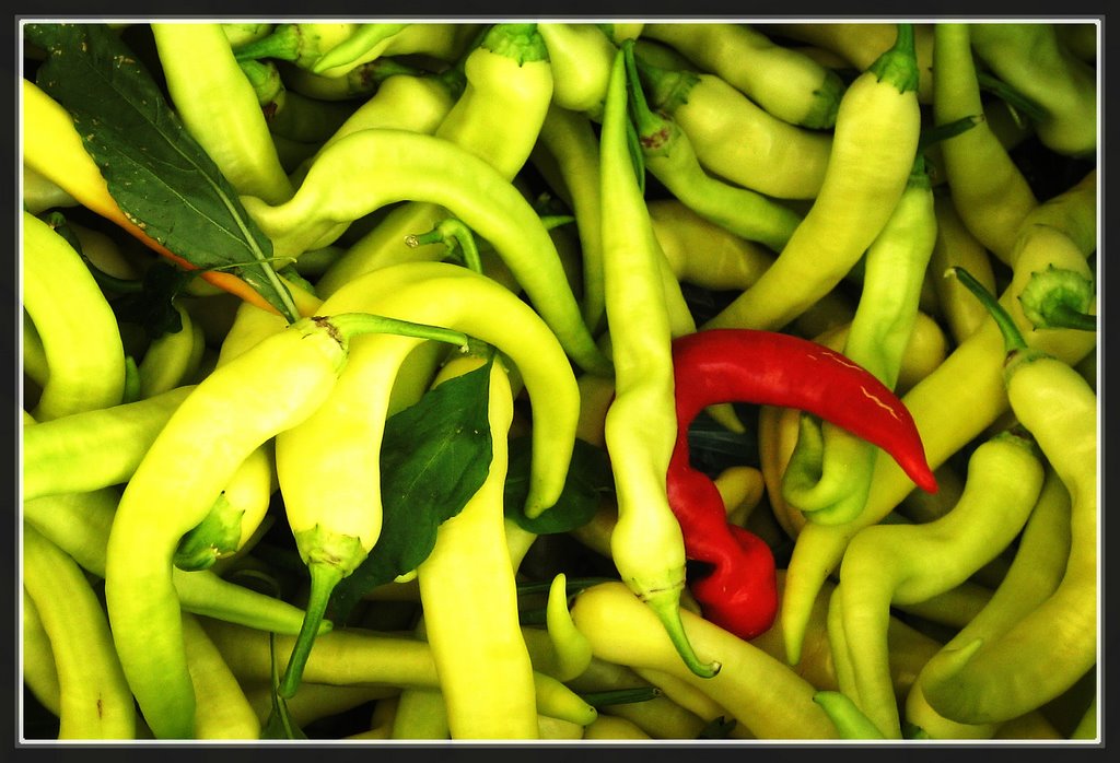 Peppers on the Rethymno Market by touZnon