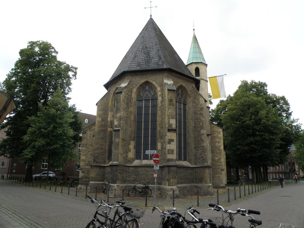 Servatii Church built in 1230 AD Münster Germany by Ed McDyer