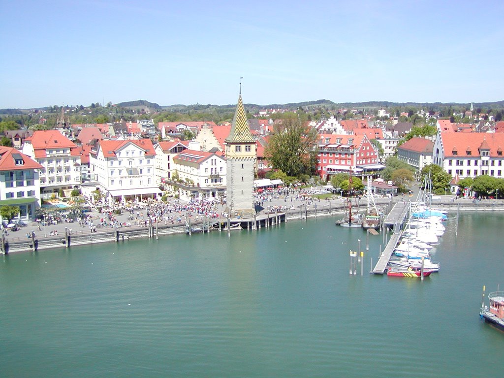 Lindau, lago di Costanza - Panoramica del porto by ventofreddo