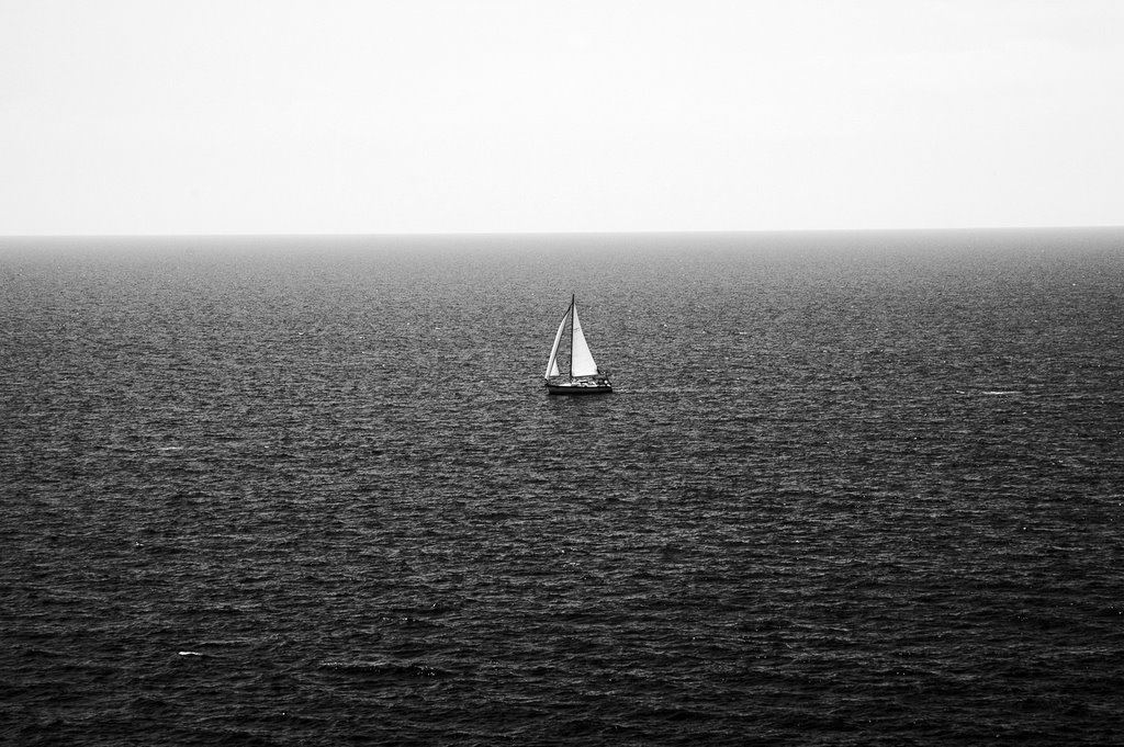 Sailing boat by peter seprus