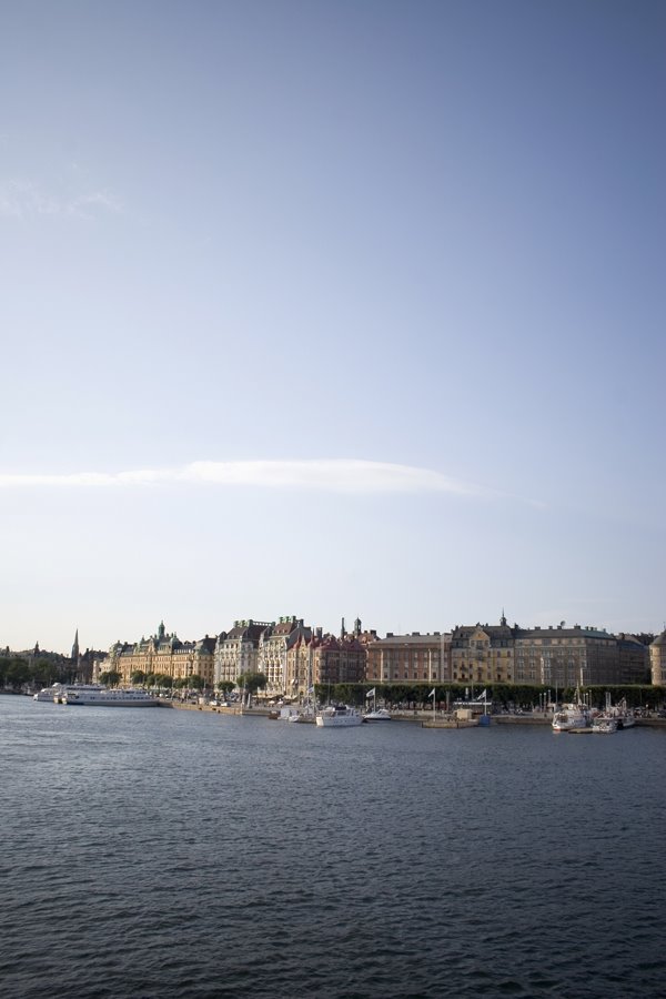 View of Strandvägen from Stockholm III by Gabriel Kärrby