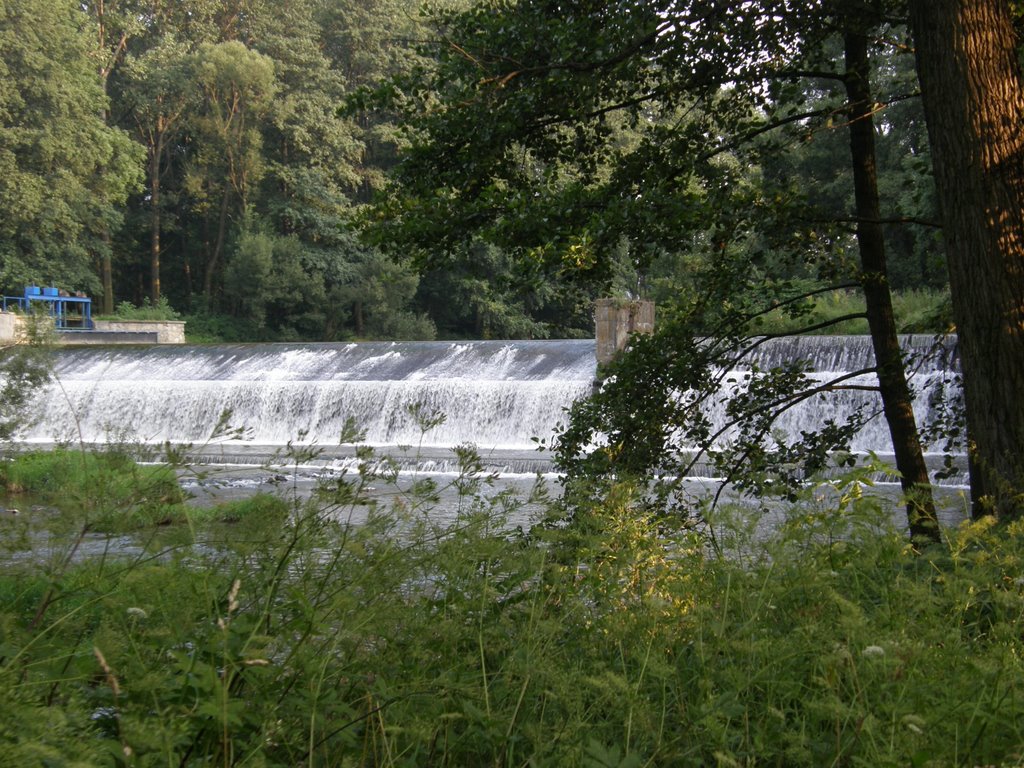 Pohled na splav (View of the weir), Opava-Kylešovice, Czech Republic by MAPP HUDRANS