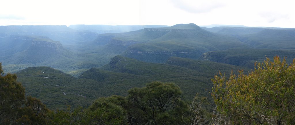 Pigeon House panorama, NSW, Australia by Mark Jekabsons