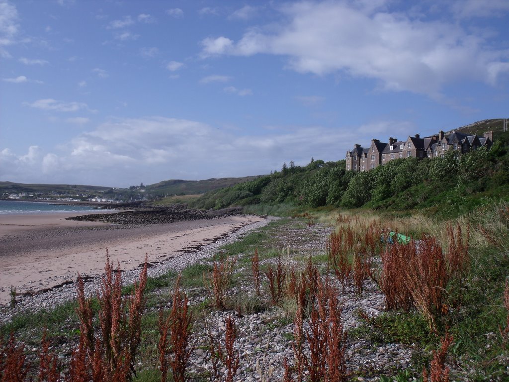 Gairloch hotel and the seaside by tiggybob