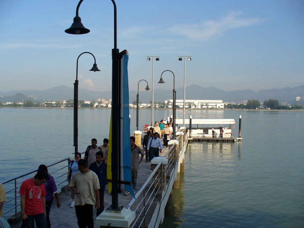 Jerejak Island Jetty by Mohd Fikri