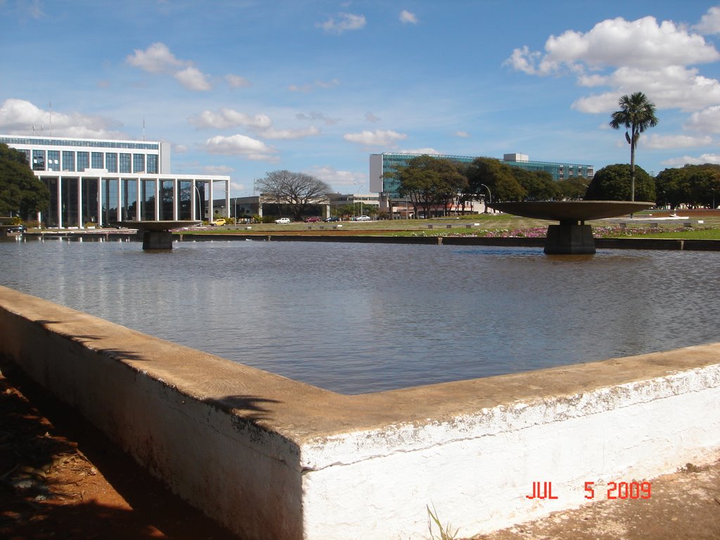 Detalhe da praça do Buriti Brasília Brasil by kleberito