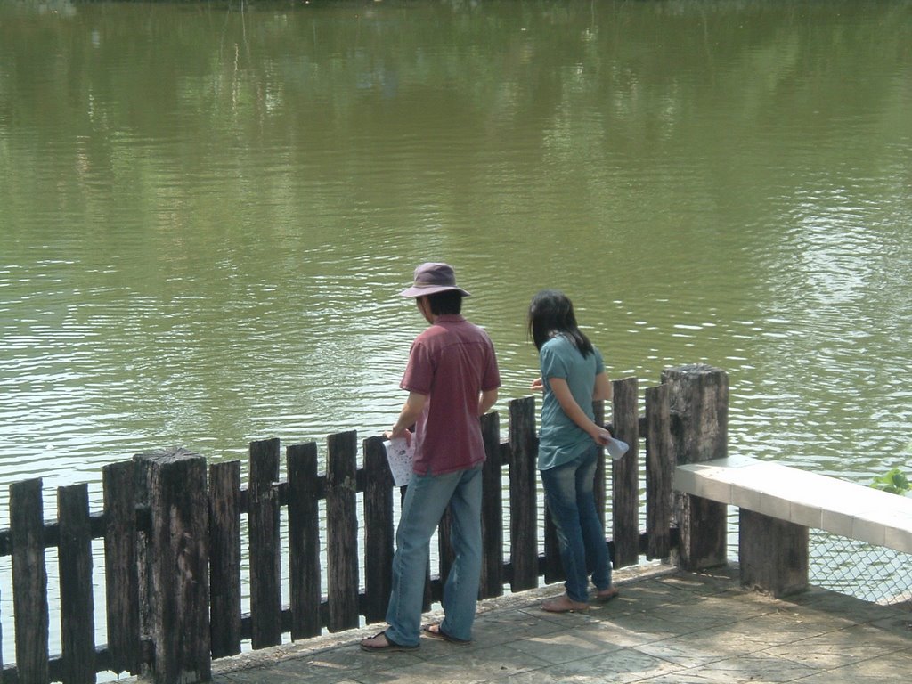 Near Lake inside Khao Khiyao Park by Arun Nawge