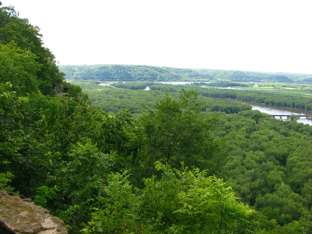 Confluence from Council Point Wyalusing st pk by brucev