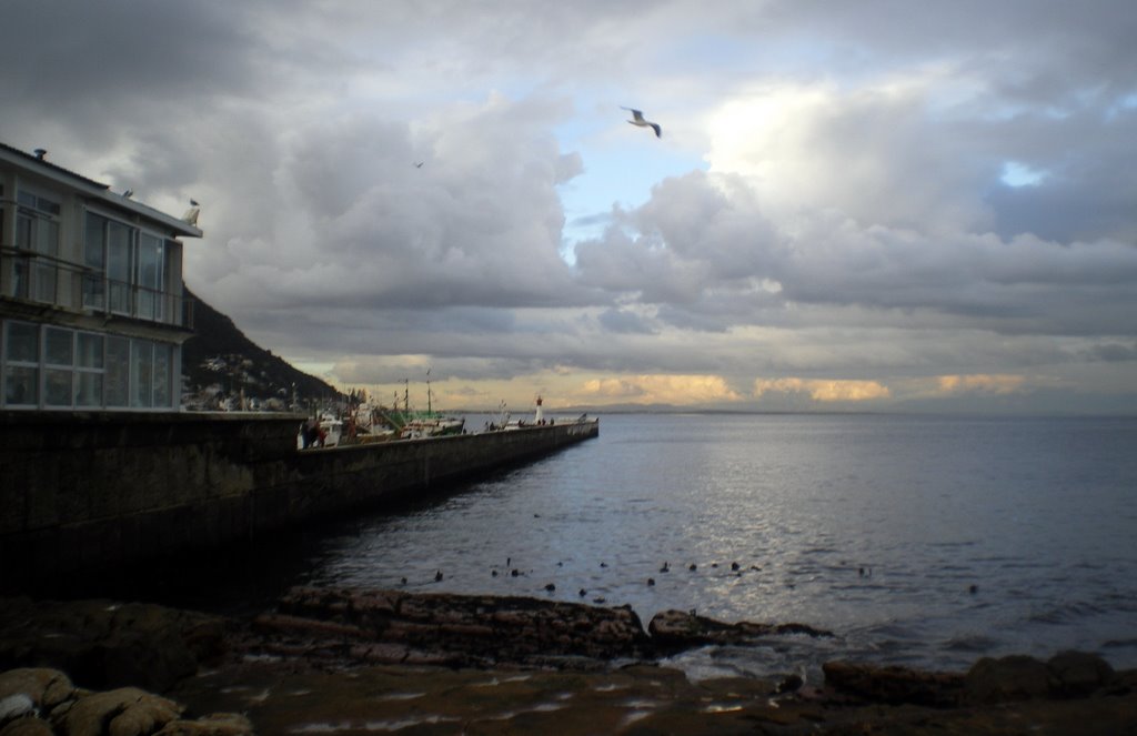 View from Polana Restaurant, Kalk Bay by Maria Wagener