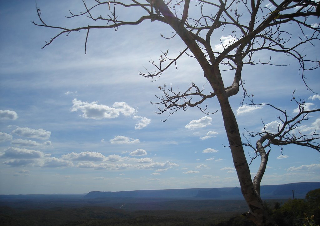 Chapada dos Guimarães vista do Portão do Inferno by Regina C Catarino