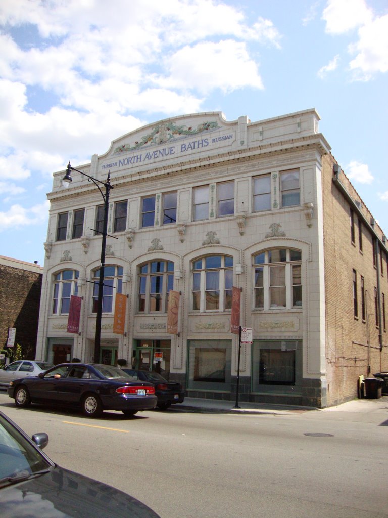 North Avenue Baths. North & Hoyne by A. Williams