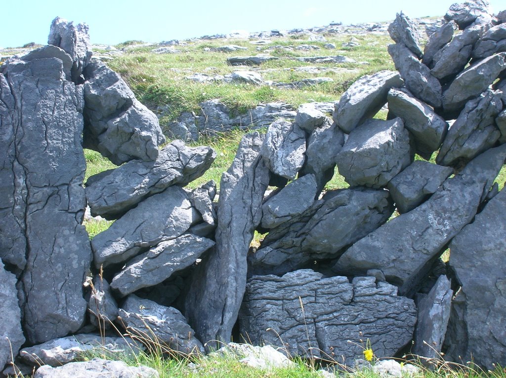 Burren Stone Wall by Makake77