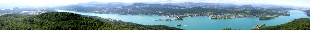 Austria - Karnten Wörtersee - View from the Pyramidenkogel by tombarat