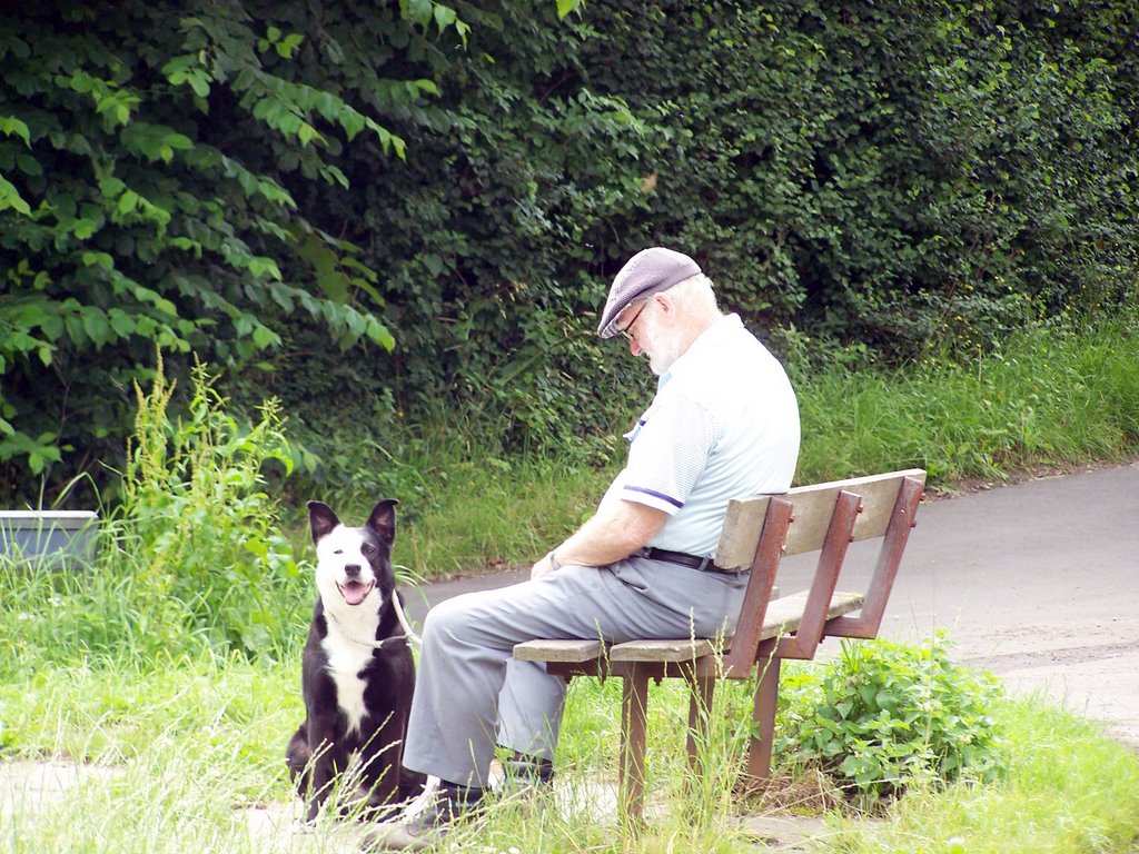 One Man and His Dog Tofield Hill by brdesignorg