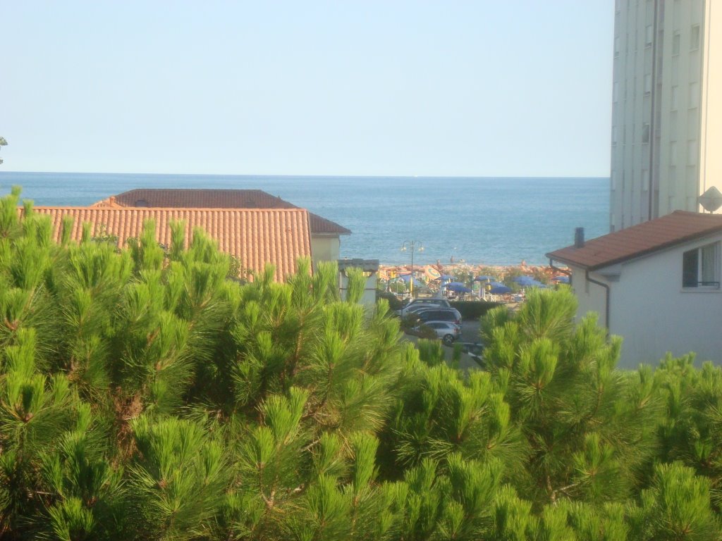 View from Hotel Rosmery Jesolo by Sven Kornauer