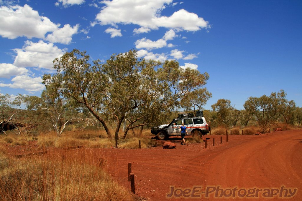 Car park at Knox Gorge - Karijini NP. - WA by HappyJoe