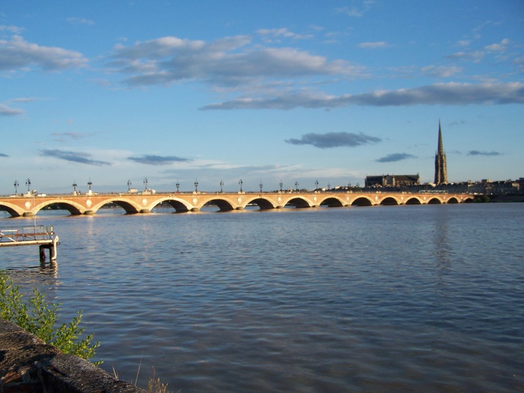 Bordeuax, le pont de pierre by ced033